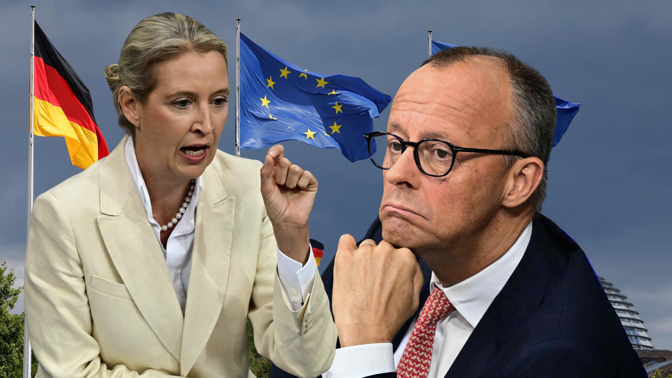 Weidel nennt Merz Lügenkanzler im Bundestag - VOL.AT