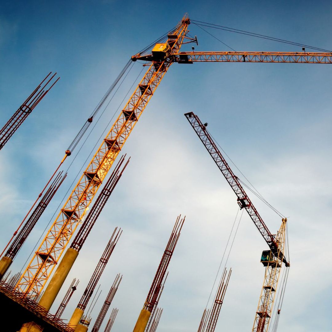 Die Umsätze im Bereich Bau & Industrie sind im Juni zurückgegangen.