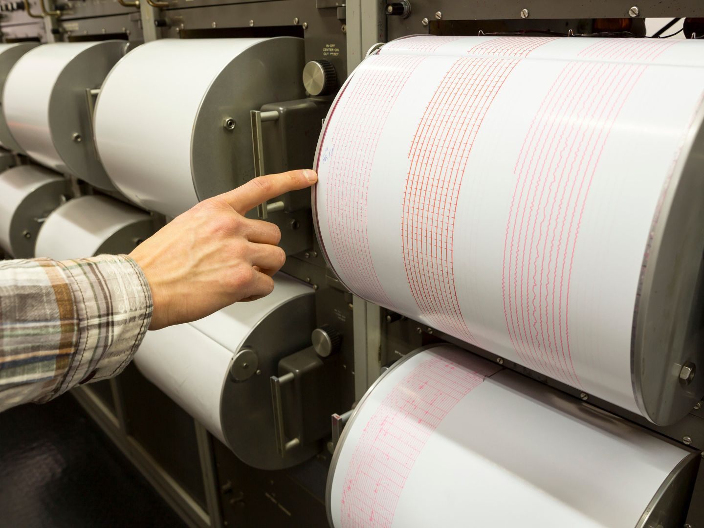 Das Erdbeben hatte eine Magnitude von 2,5.