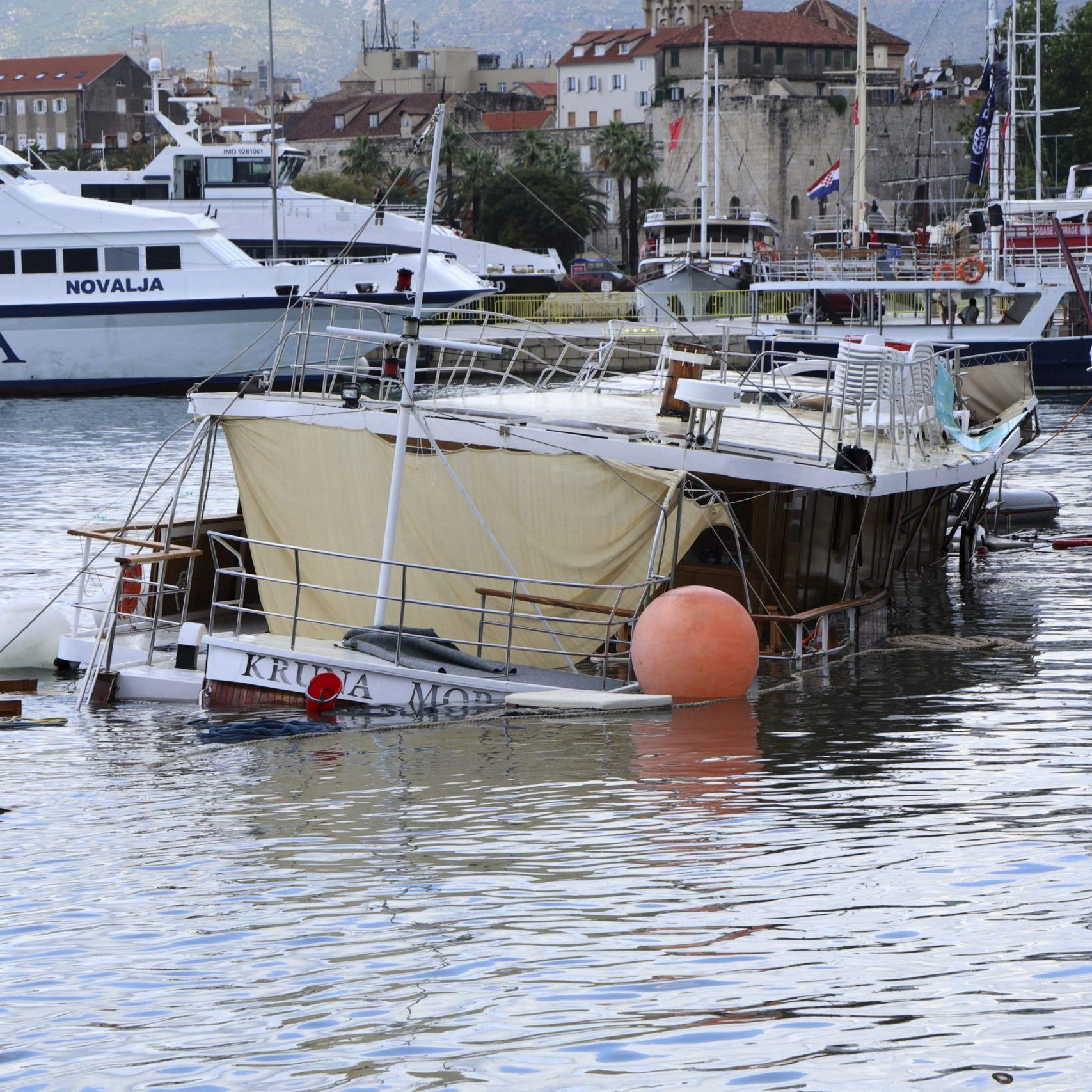 Hagelsturm an der Adriaküste: Über 20 Verletzte und massive Schäden in Split.
