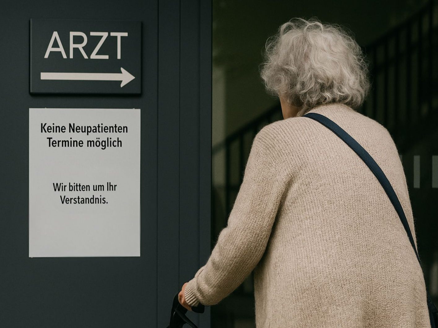 Eine ältere Dame steht seit rund einem Jahr ohne Hausarzt da.