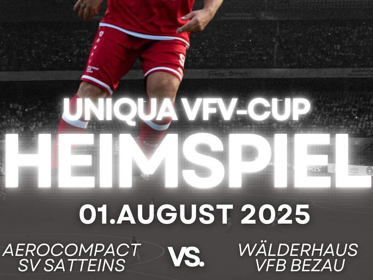 Die neue Saison beginnt! In der 1. Runde des UNIQA-VFV-Cups bestreitet unsere neuformierte 1. Kampfmannschaft ihr erstes Pflichtspiel.