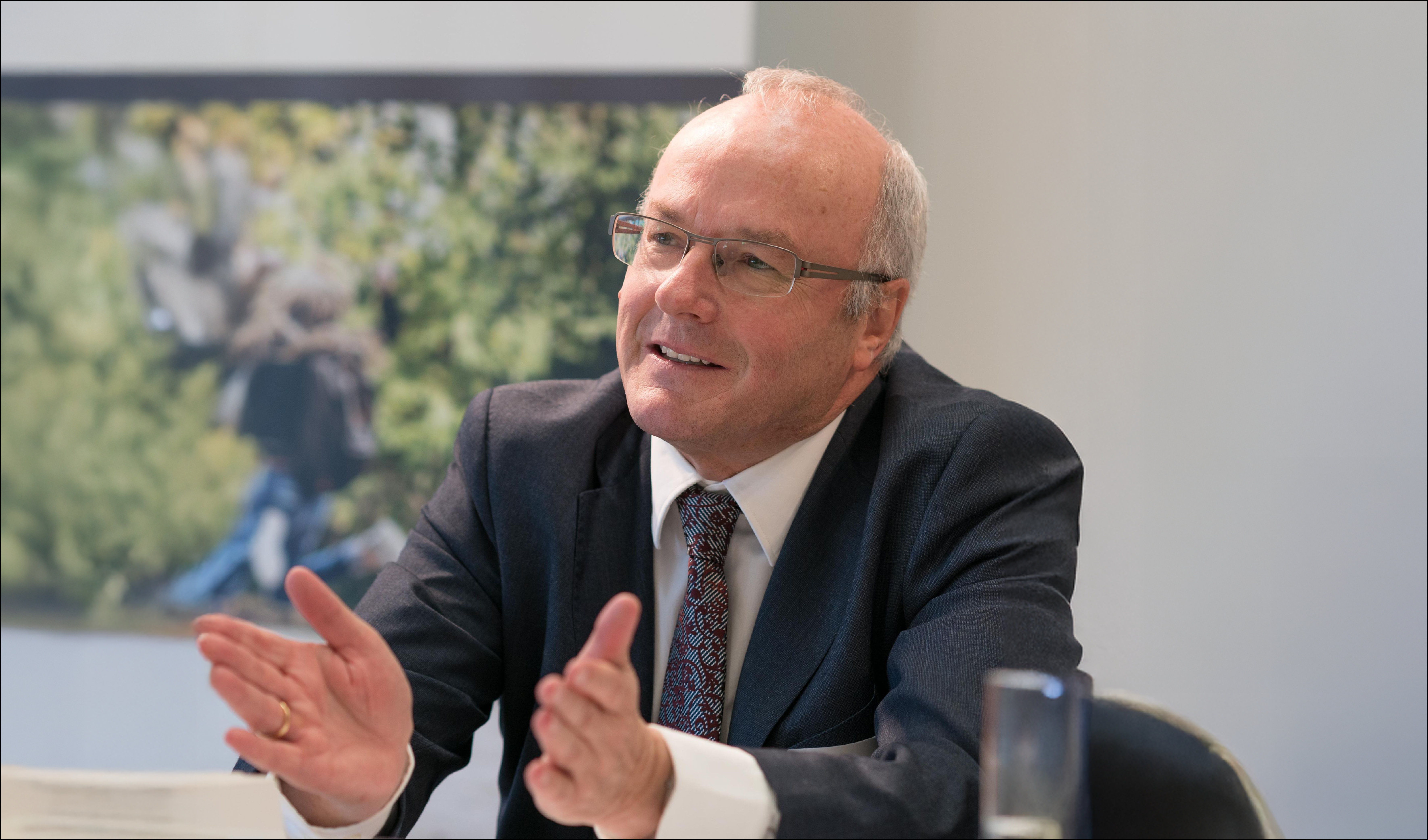 Dr. Reinhard Haller (73), Psychiater