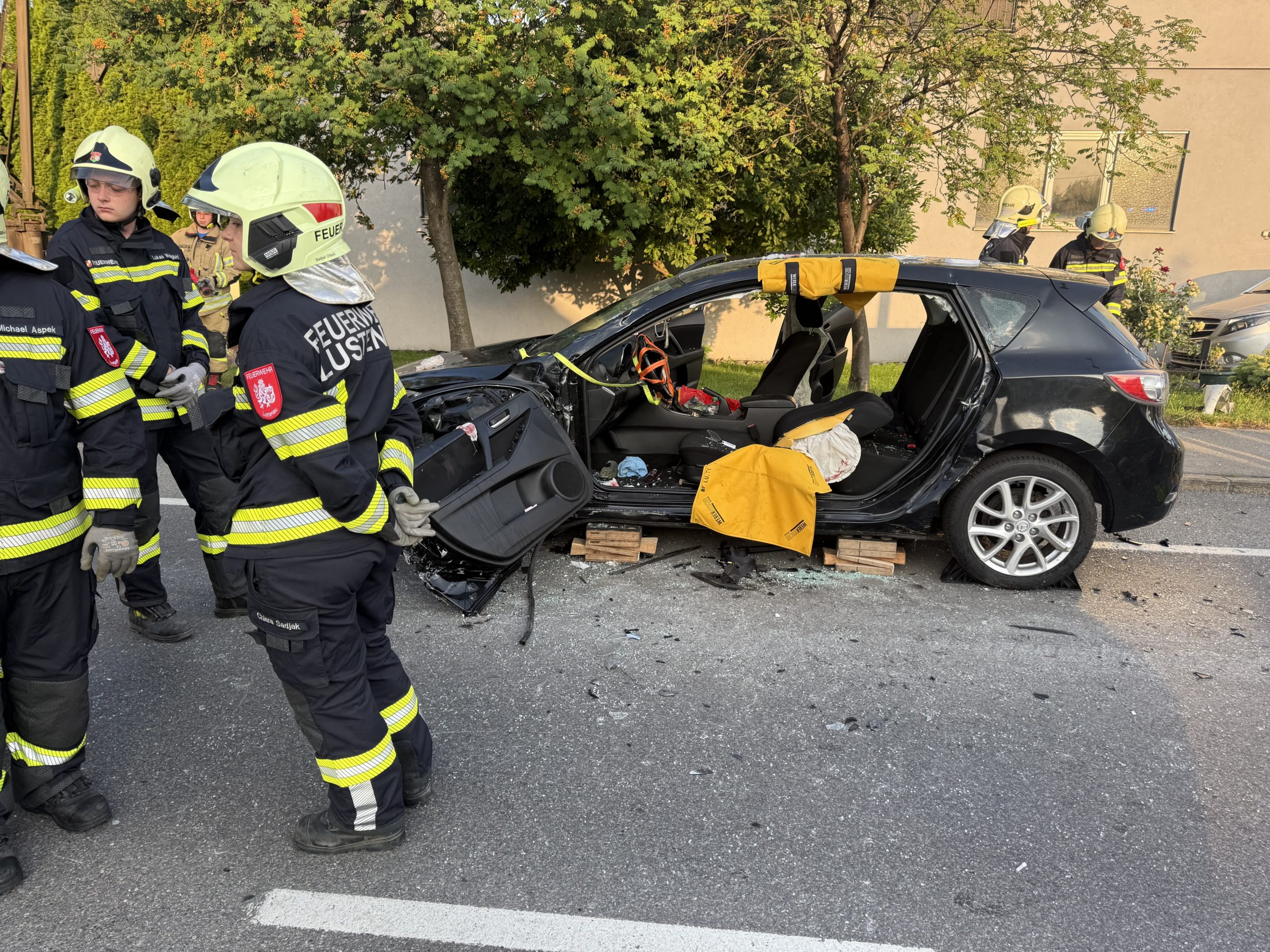 Schwerer VU in Lustenau Schwerer VU in Lustenau