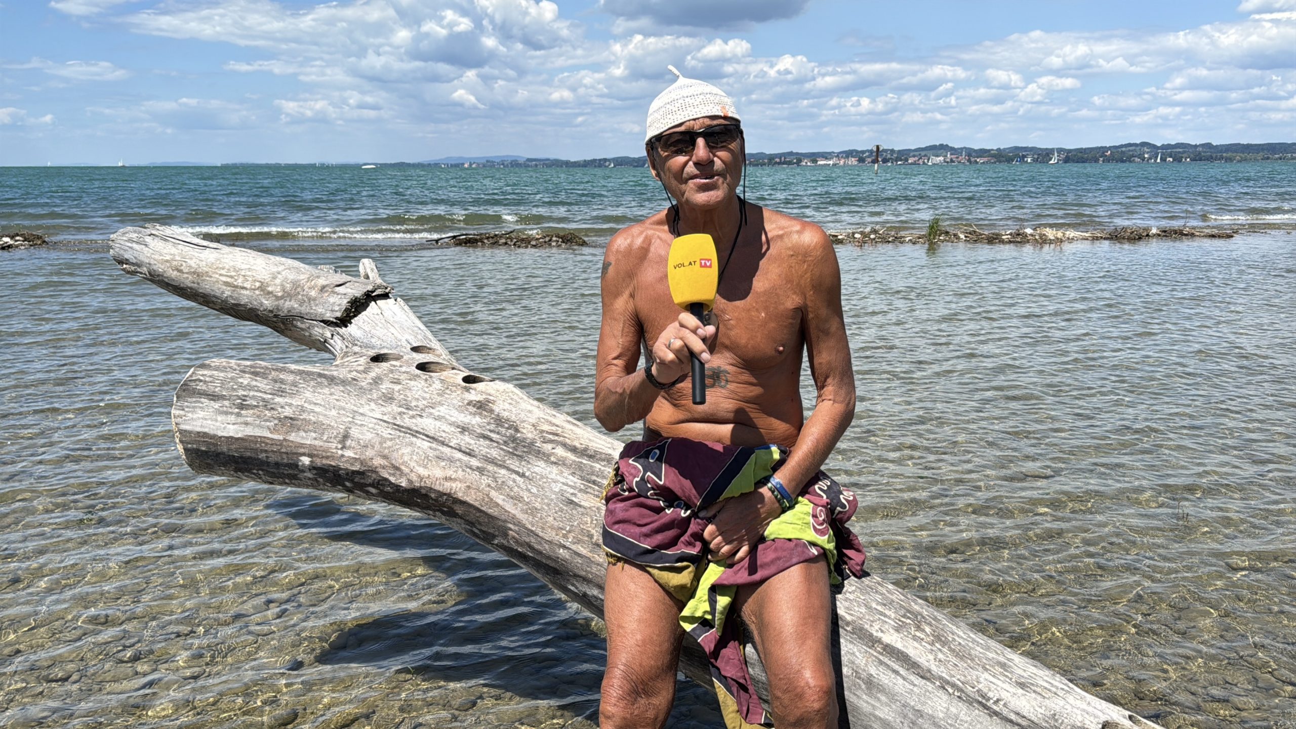 Gerhard Beathalter kritisiert, dass seit der Berichterstattung hier Badegäste sich unsittlich verhalten. Gerhard Beathalter kritisiert, dass seit der Berichterstattung hier Badegäste sich unsittlich verhalten.
