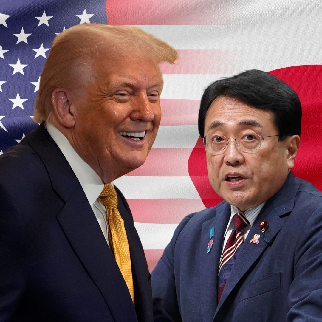 Donald Trump und Japans Chefunterhändler Ryosei Akazawa einigten sich auf ein Handelsabkommen, das Investitionen und Zollsenkungen umfasst.