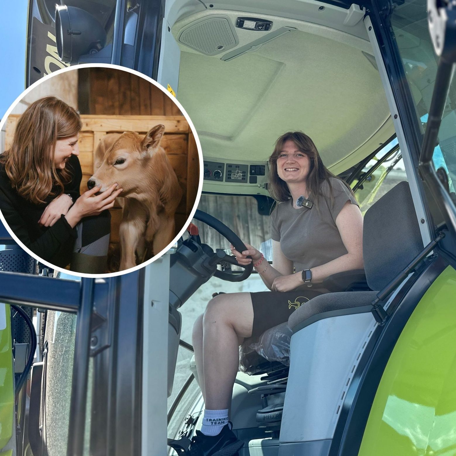 Stefanie will den Bauernhof ihrer Eltern übernehmen. Aktuell hat sie noch einen Vollzeitjob.