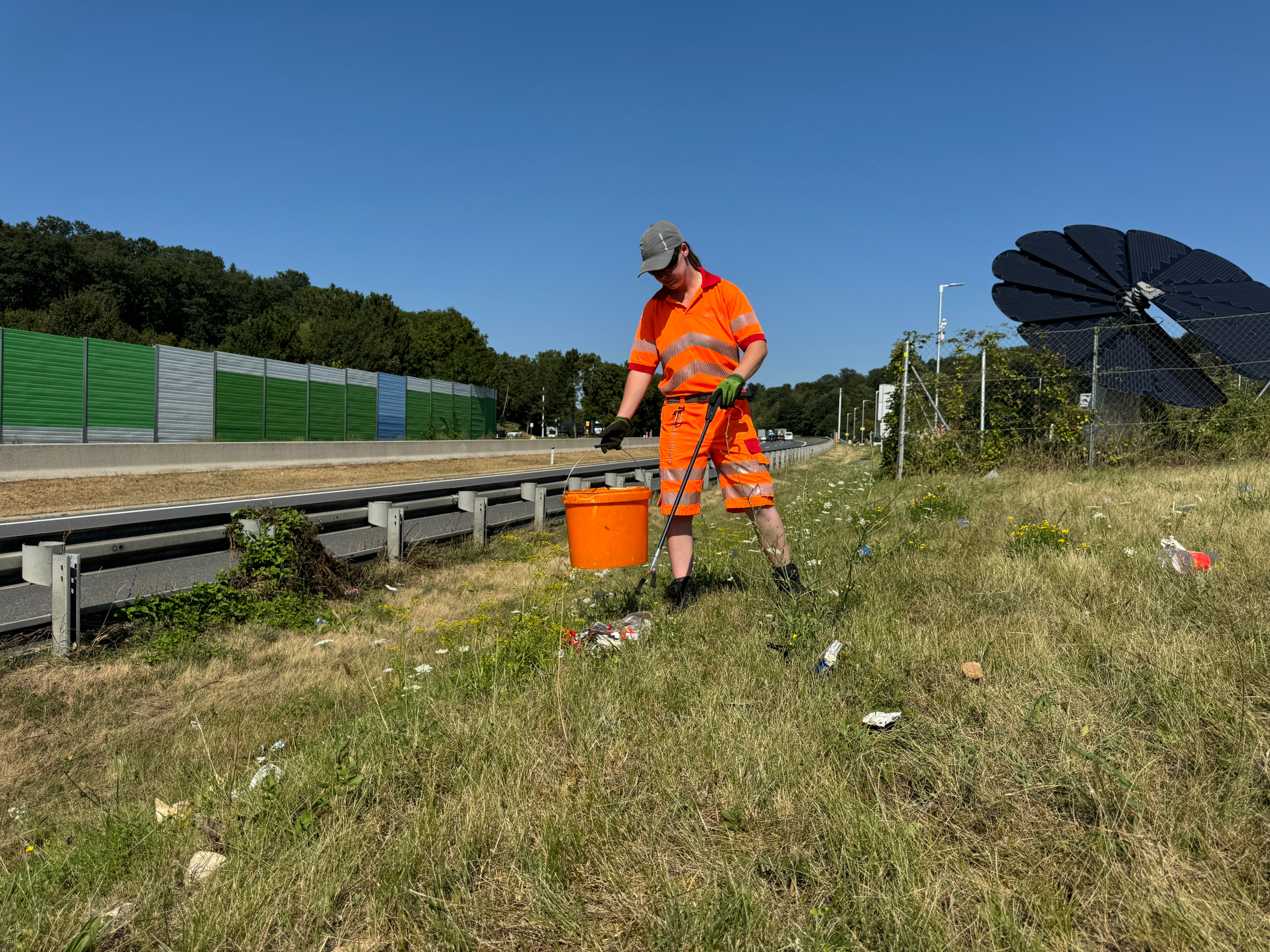 Na avstrijskih cestah opazno več smeti