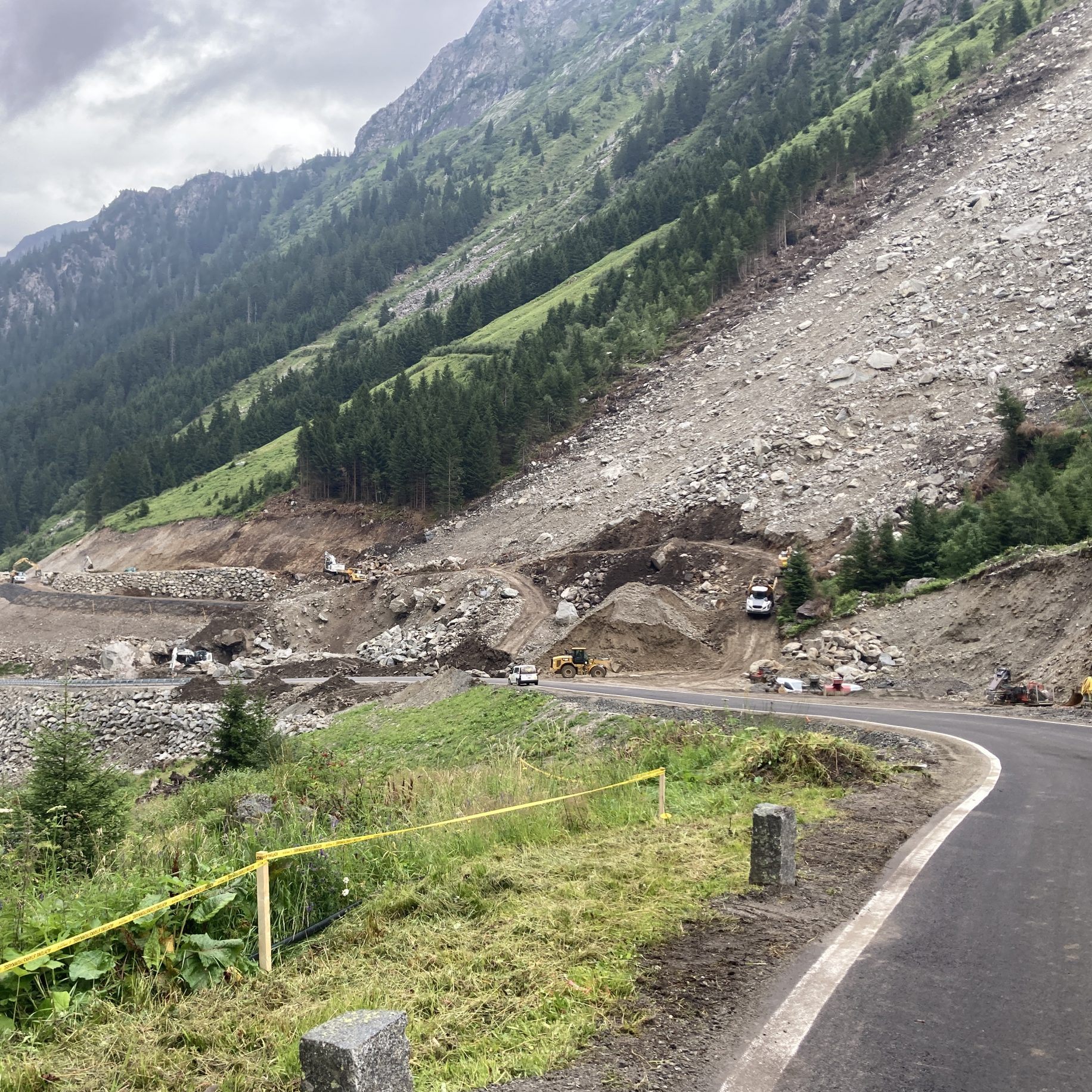 Die Öffnung der Silvretta-Hochalpenstraße verzögert sich.
