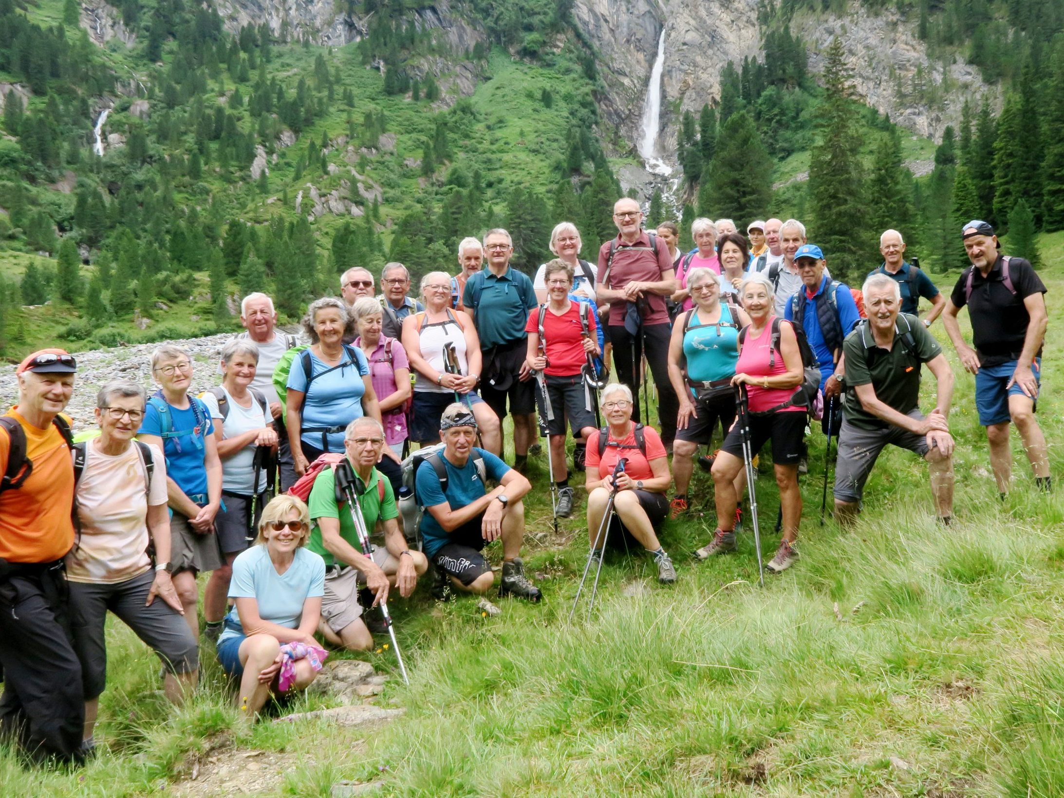 Eine schöne Wanderwoche erlebten die Wanderfreunde im Zillertal