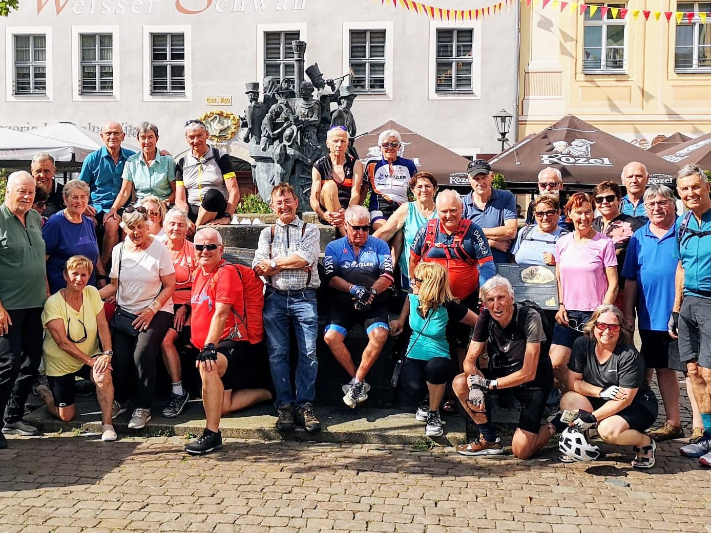 Eine wunderschöne Radwoche an der Elbe erlebten unsere Radfreunde von 50plus!