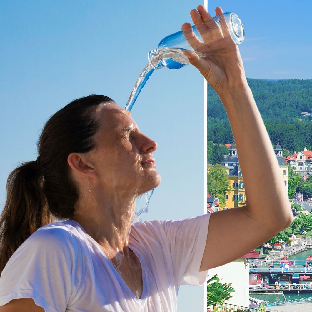 Donnerstag bis zu 38 Grad: Rote Warnung für Kärnten. (Symbolbild)