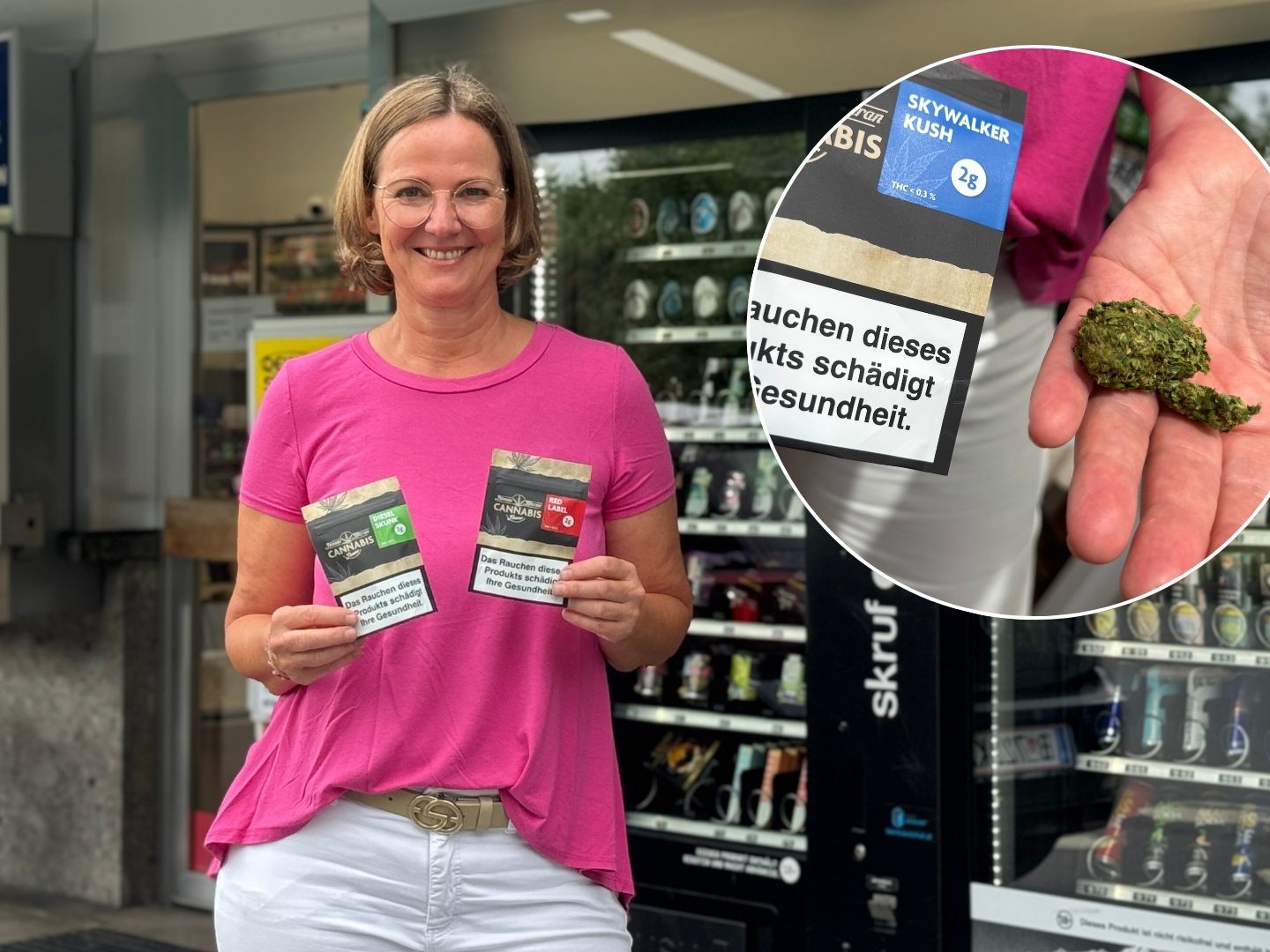 Verkauf von Cannabis in Trafiken ist gestartet.