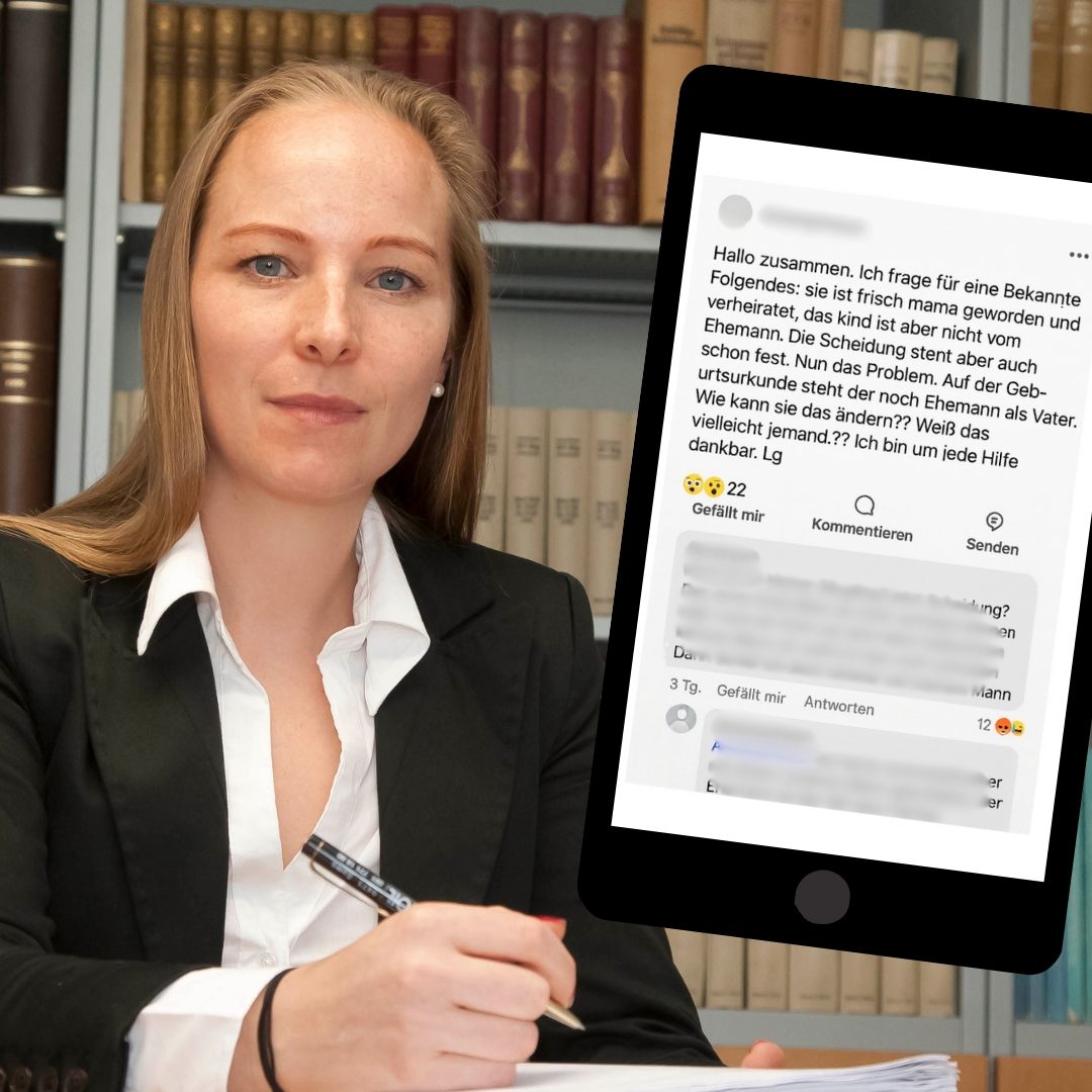 Falscher Vater in Geburtsurkunde: Wie kann das sein?