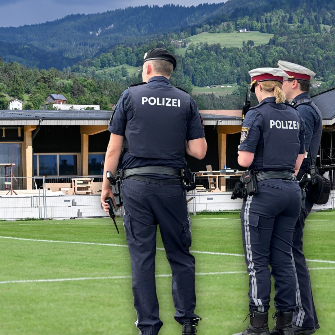Am 28. Juni kam es zu einem Großeinsatz der Polizei beim SC Röfix Röthis.