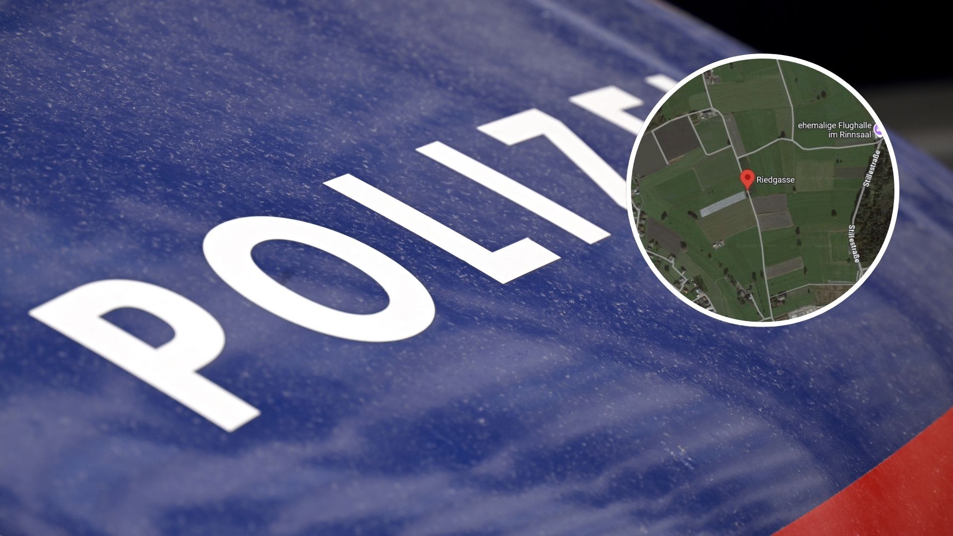 V Gaißau voznik avtodoma zapeljal v jarek, vozilo je prevrnilo