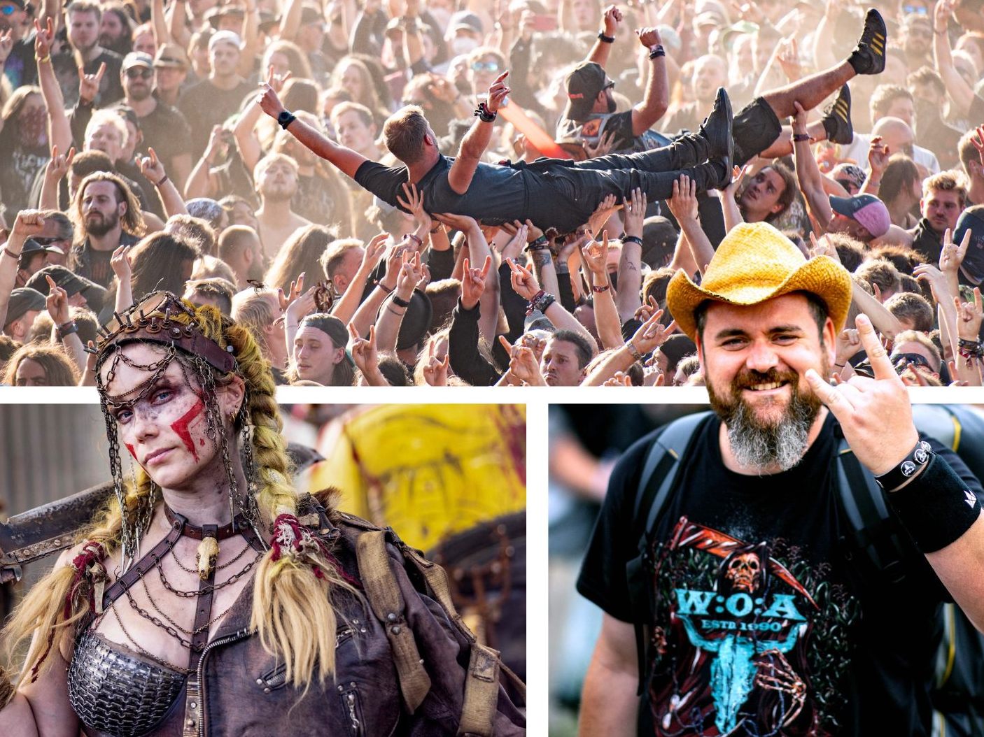 Atmosphäre als Erfolgsgeheimnis des großen Festivals für härtere Klänge. Atmosphäre als Erfolgsgeheimnis des großen Festivals für härtere Klänge.