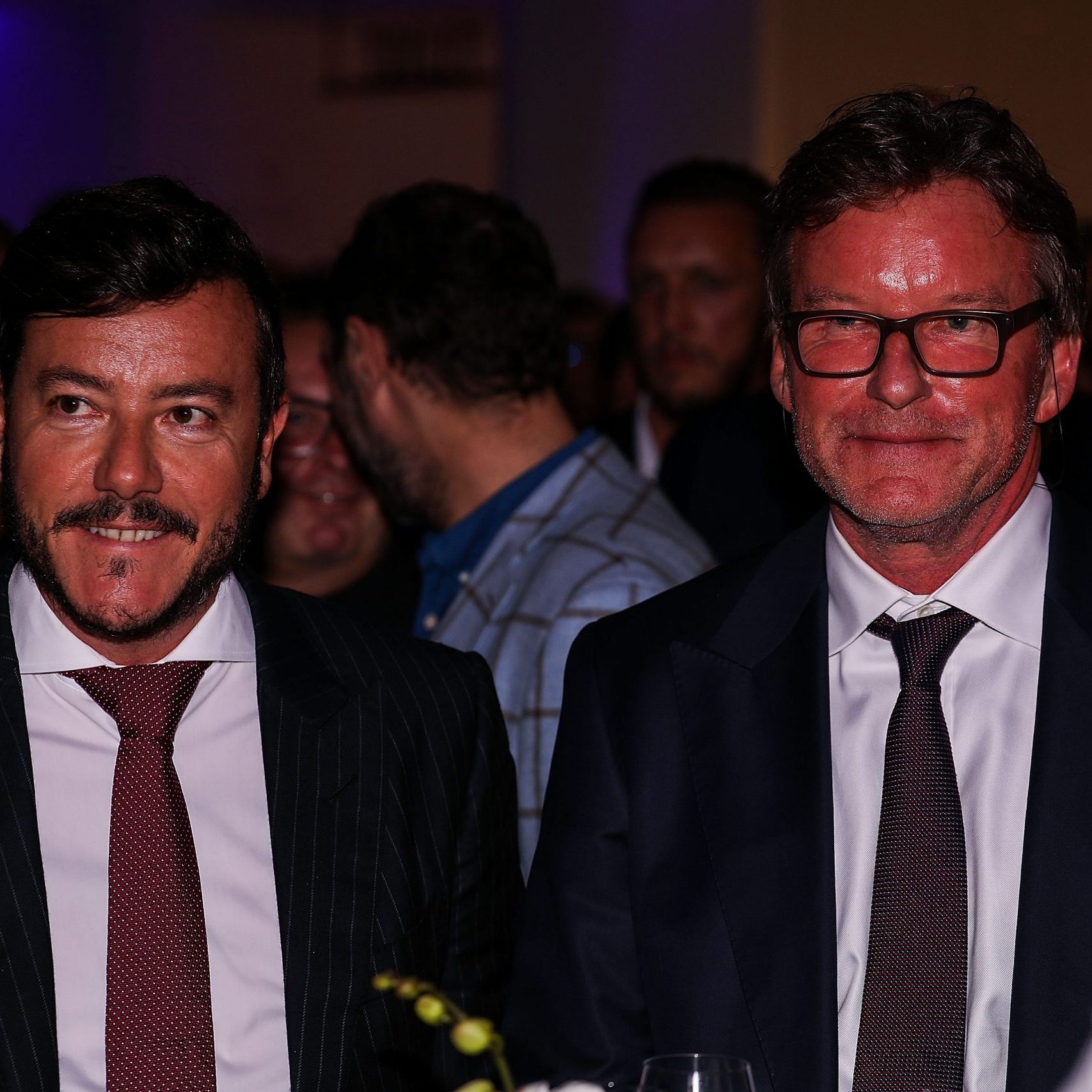 Rene Benko (Gruender Signa Holding), Ernst Dieter Berninghaus (Ex-Vorsitzender Verwaltungsrat Signa Holding)