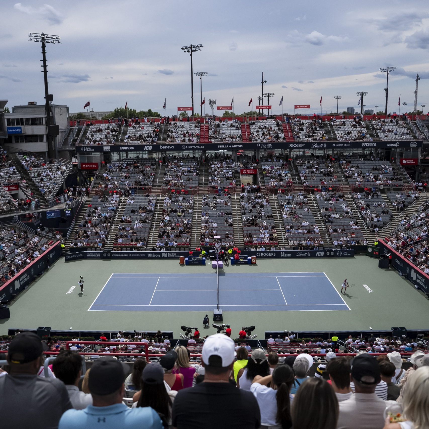 Tennisplatz beim National Bank Open in Montreal.