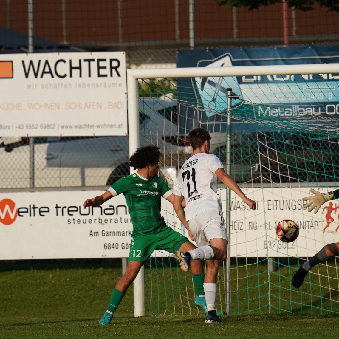 Götzis gewann bei Sulz 1b mit drei Toren Differenz.