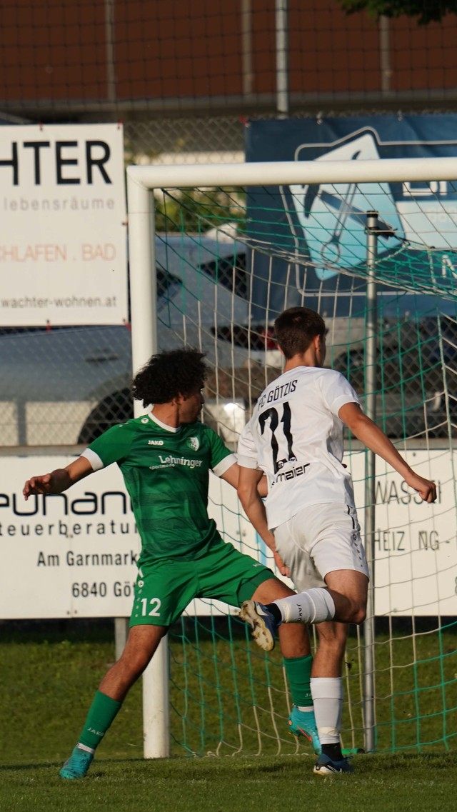 Götzis gewann bei Sulz 1b mit drei Toren Differenz.