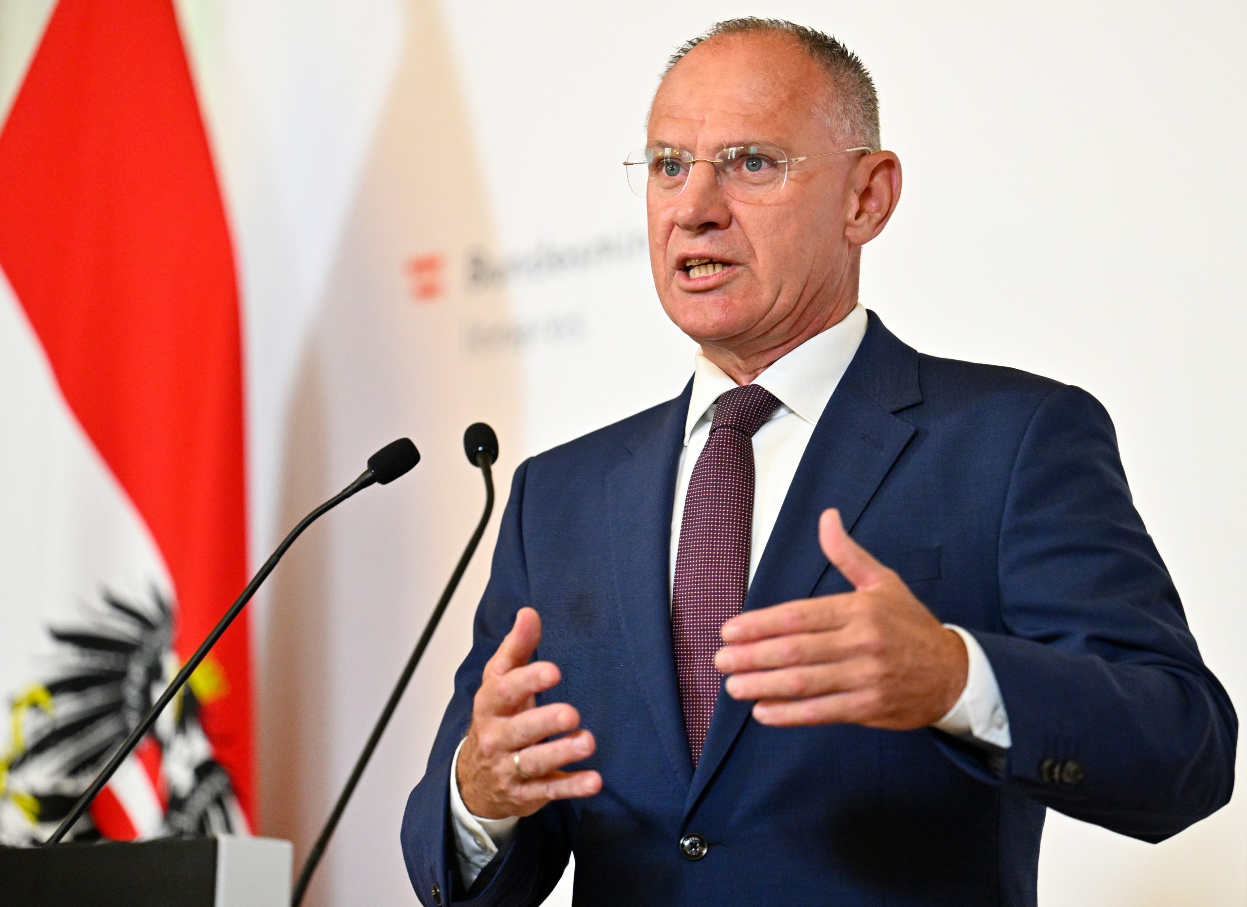Innenminister Gerhard Karner
