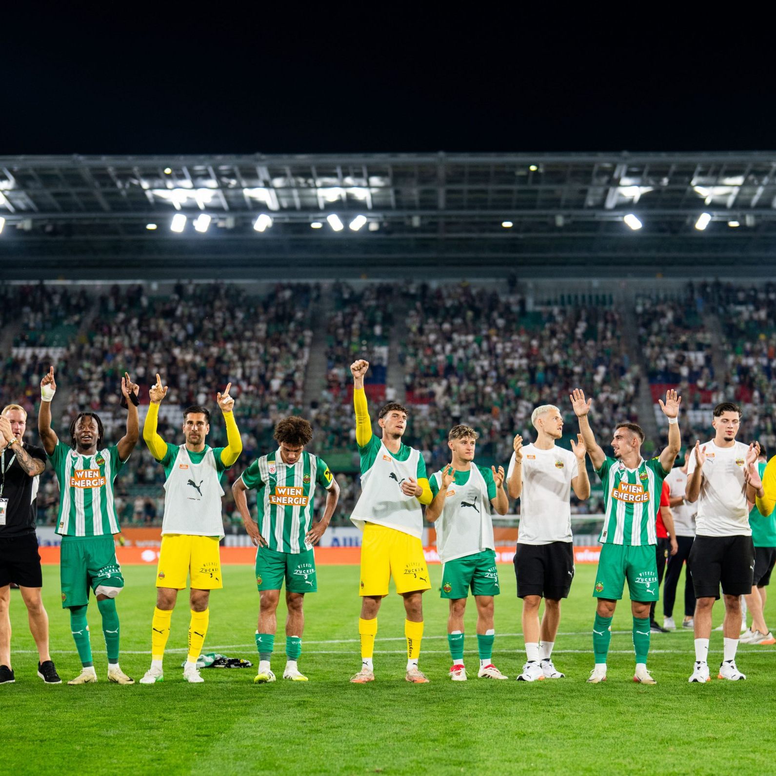 Rapid kennt seine Gegner in der Fußball-Conference-League.