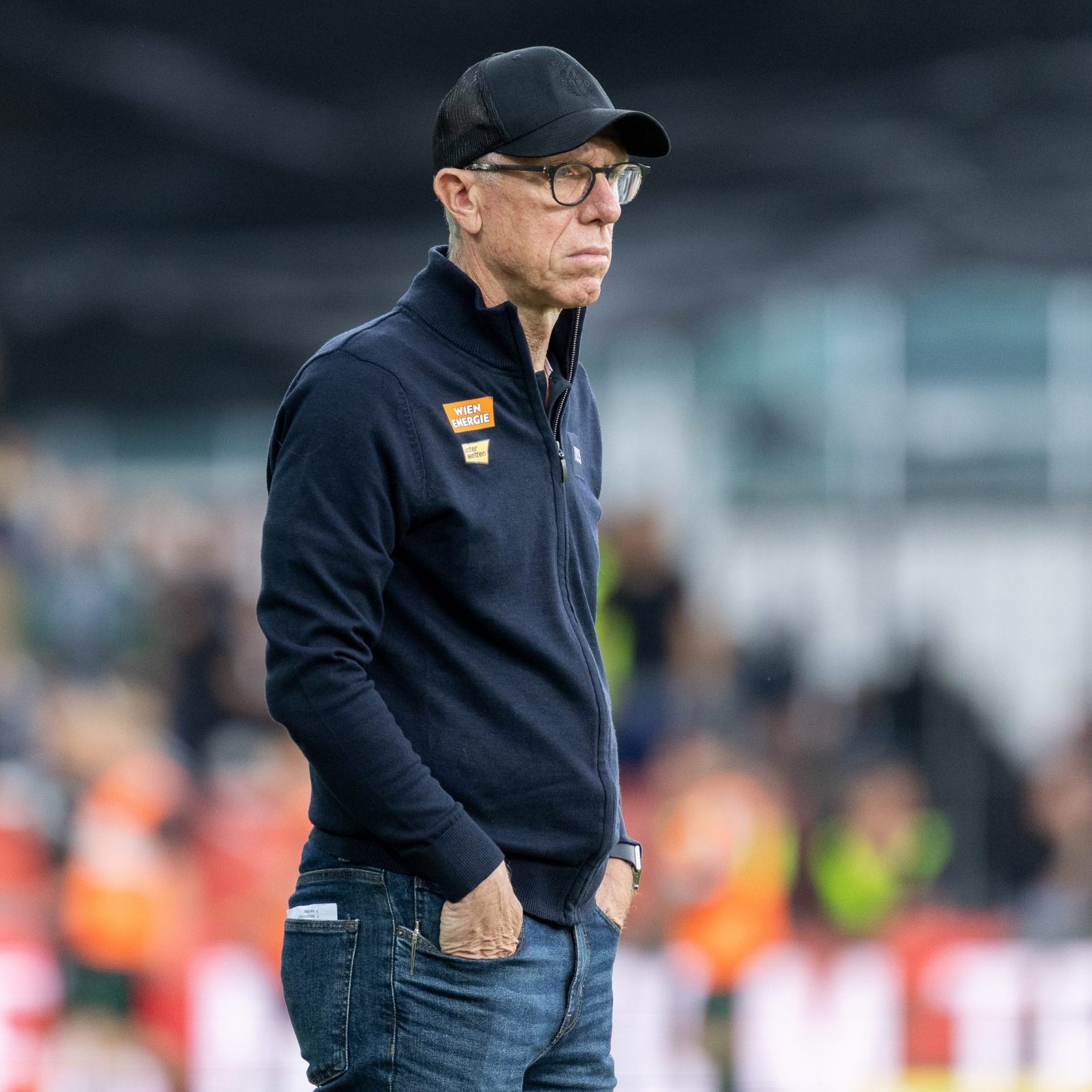 Rapid Wien Trainer Stöger erwartet gegen Dundee einen "richtigen Kampf".