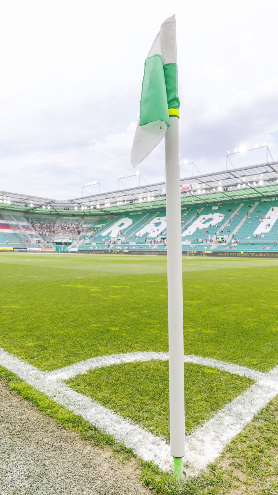 Die Rapid-Heimstätte: Hier war Bajlicz im Juli noch gegen den FK Dečić zu sehen.