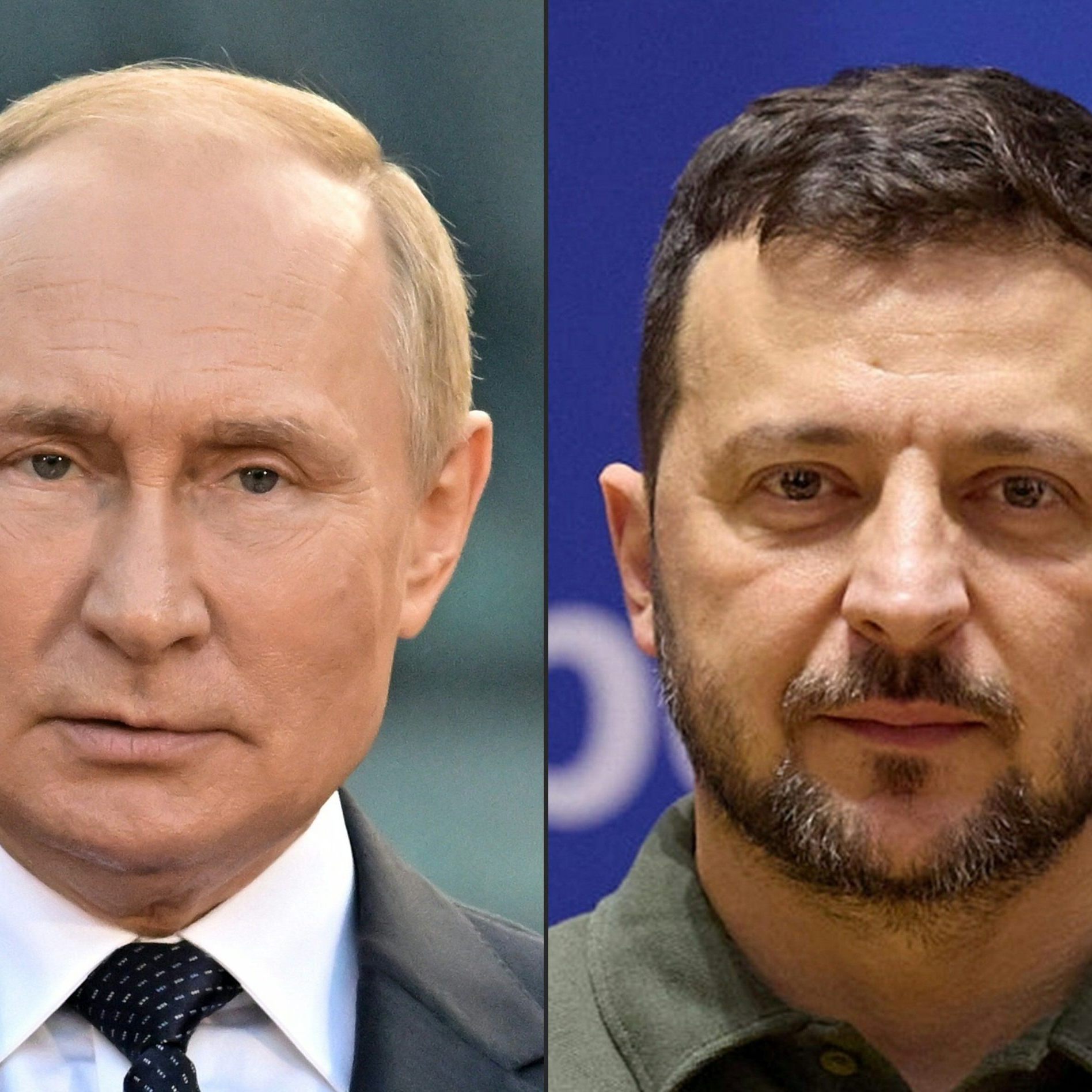 Jetzt spricht Purin mit Selenskyj.