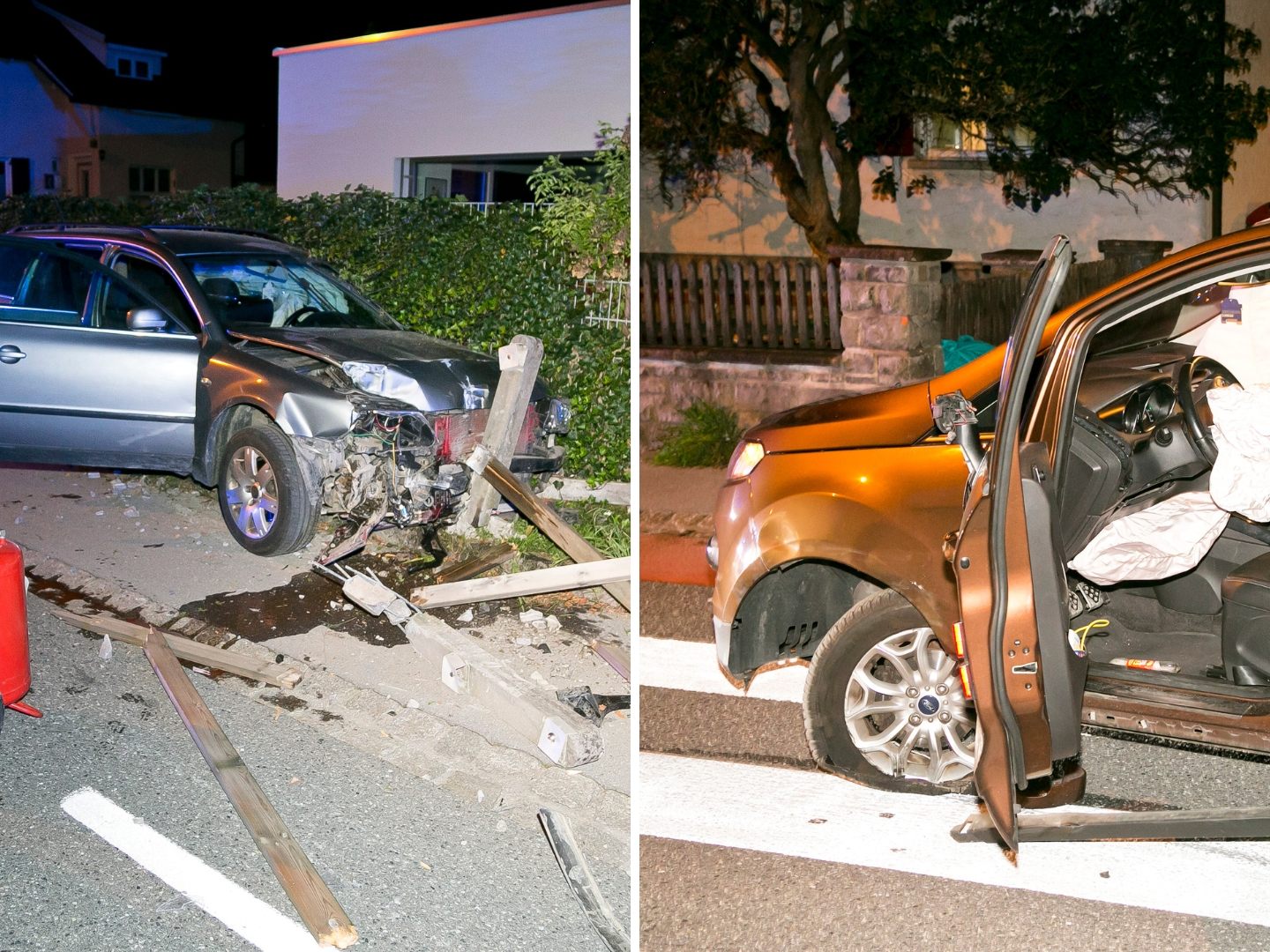 Drei Personen wurden beim Unfall verletzt und ins Landeskrankenhaus Feldkirch eingeliefert. Drei Personen wurden beim Unfall verletzt und ins Landeskrankenhaus Feldkirch eingeliefert.