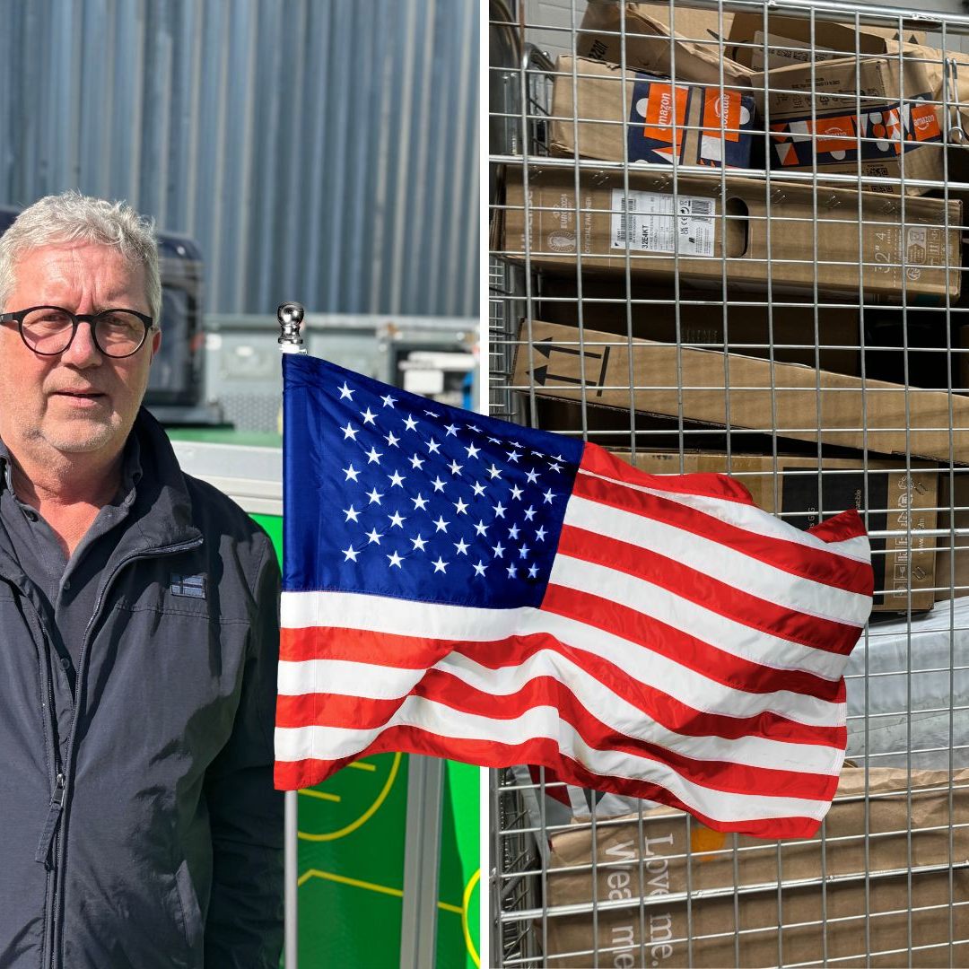 Stapeln sich jetzt die Pakete, die in die USA sollten, Herr Mähr?