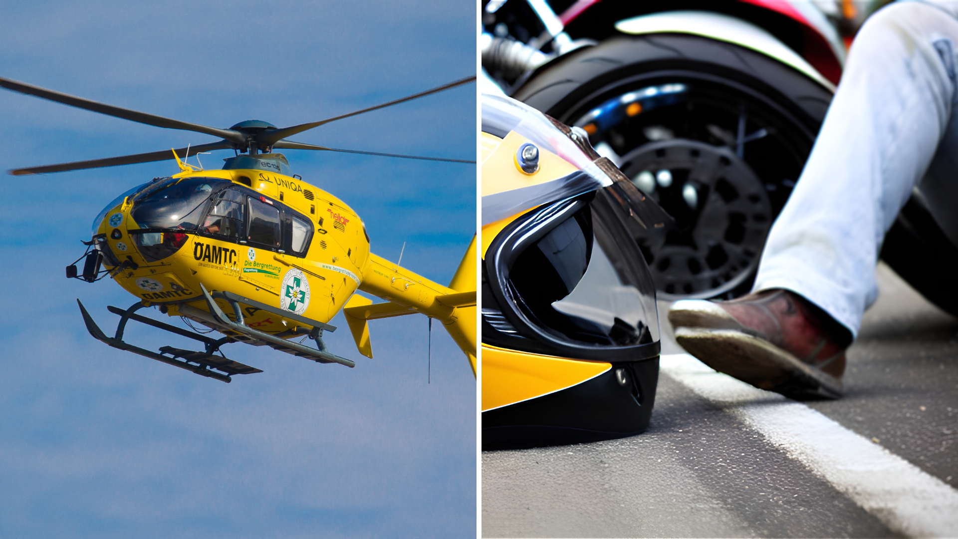 V prometnih nesrečah v Nemčiji in Avstriji poškodovani, posredovali tudi reševalni helikopterji