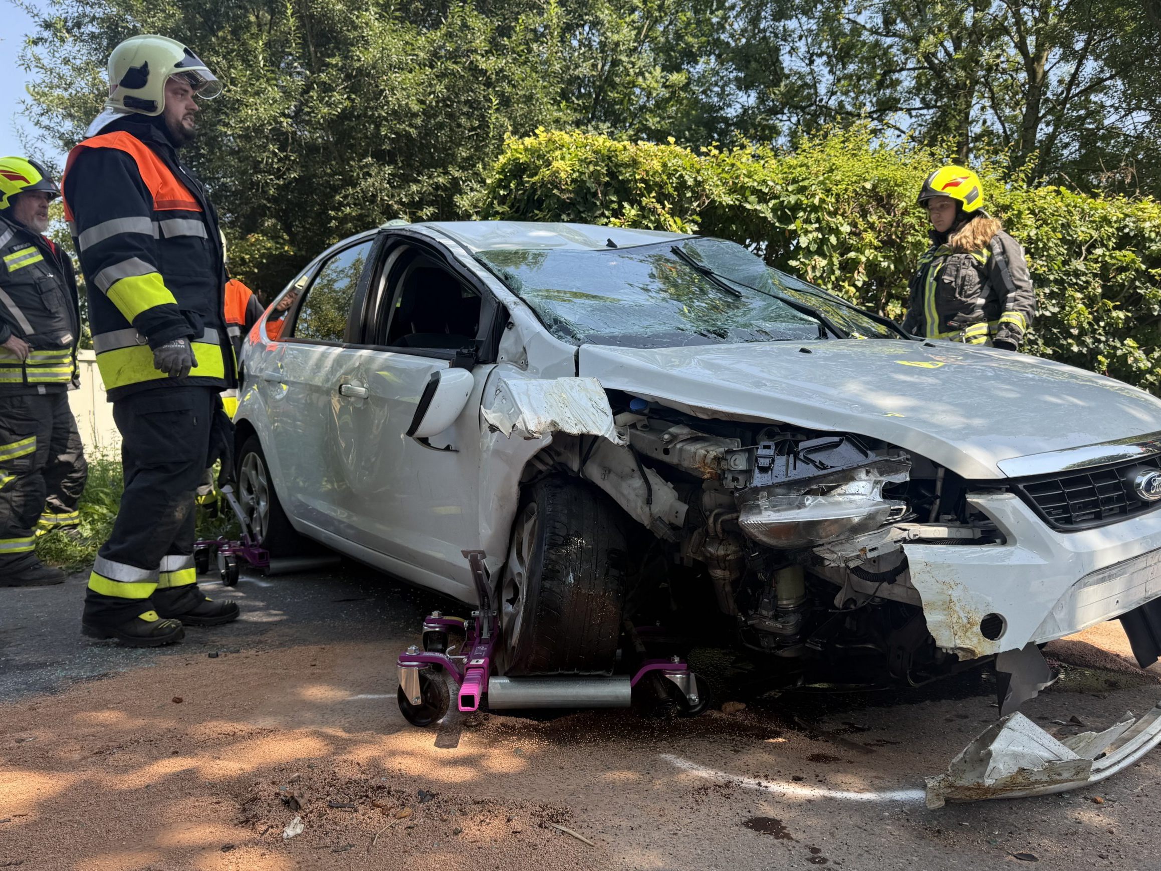 Verkehrsunfall in Meiningen