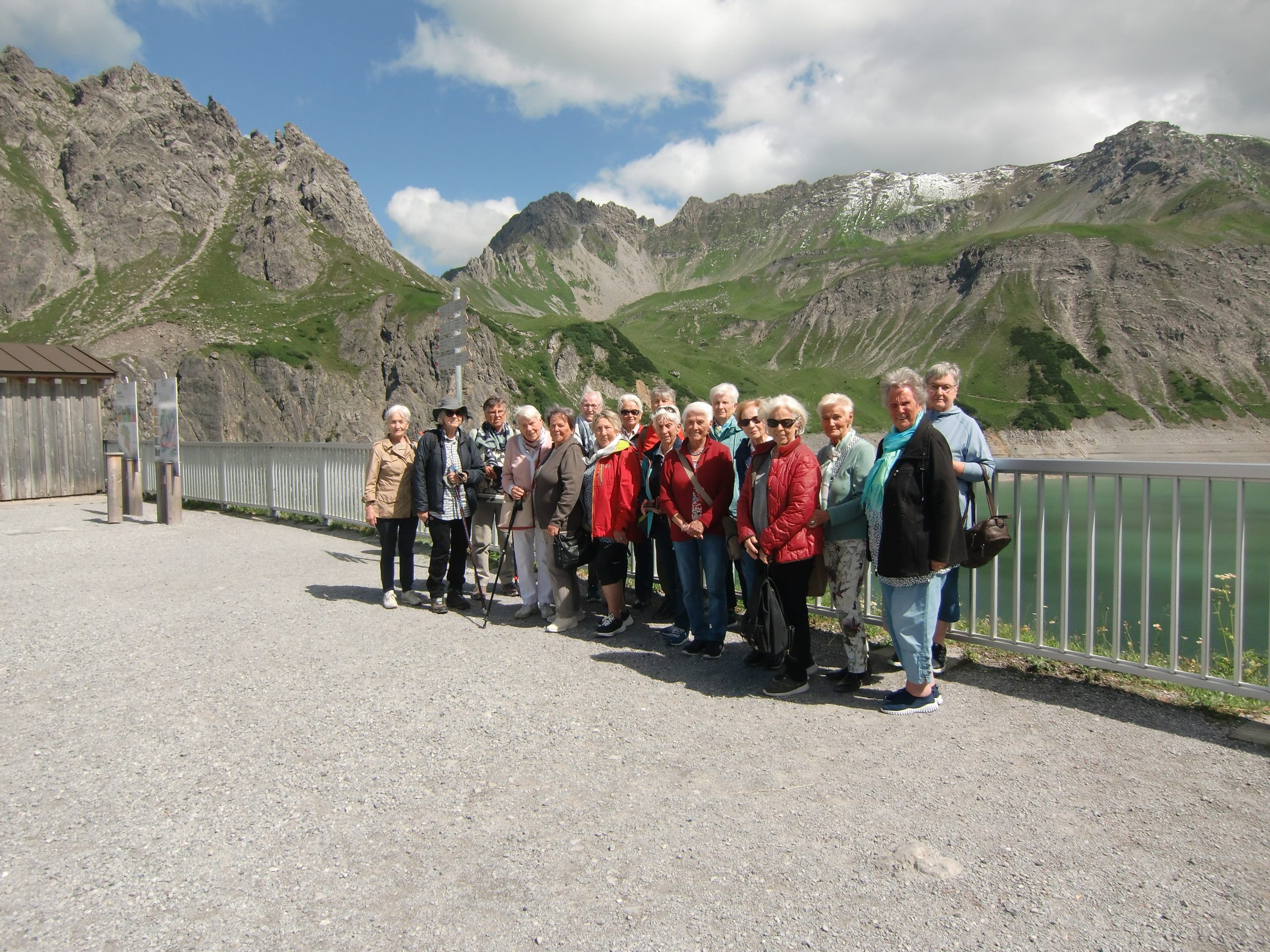 Tanzausflug zum Lünersee