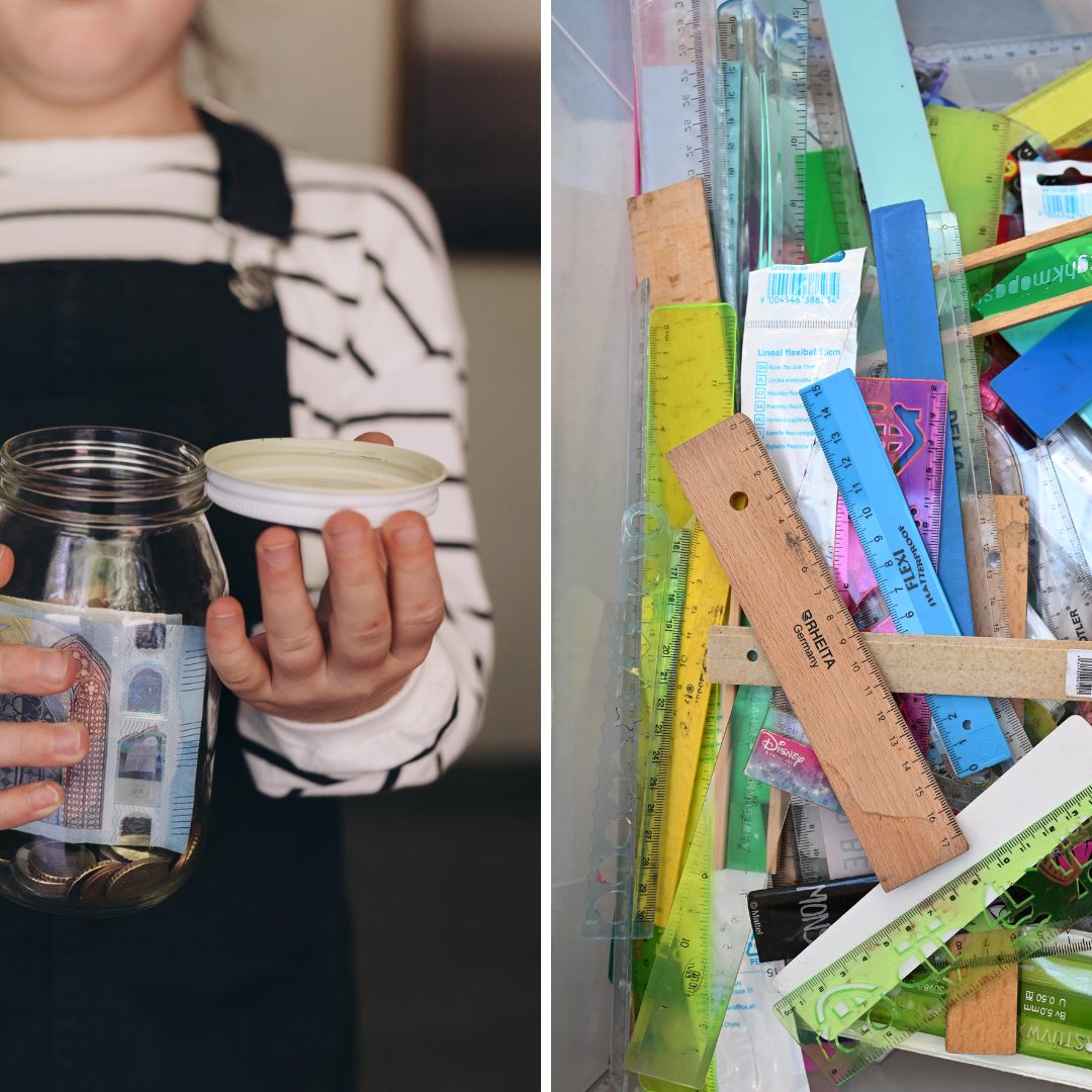 Schulsachen kosten – besonders für armutsbetroffene Familien ist der Schulstart eine Herausforderung.