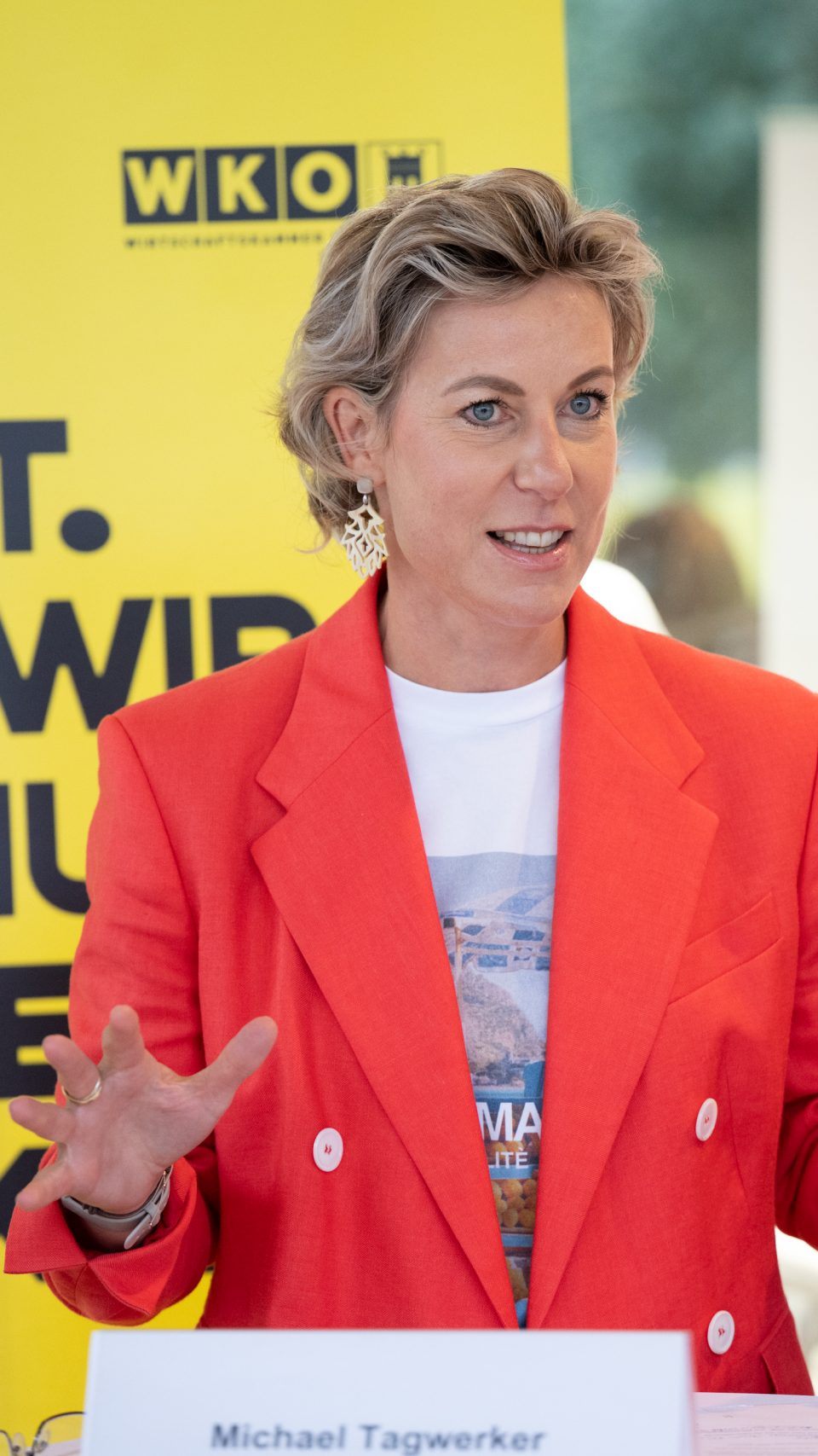 Handel-Spartenobfrau Carina Pollhammer.