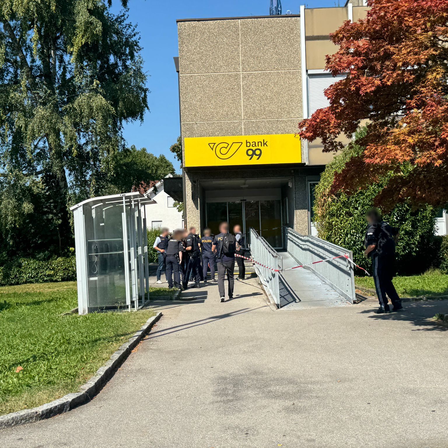 Die Postfiliale in Götzis wurde am Dienstag überfallen.