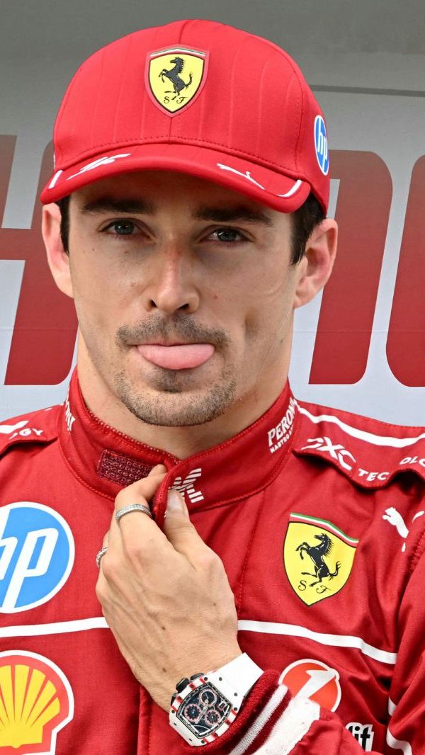 Charles Leclerc startet von der Pole in den Großen Preis von Ungarn.