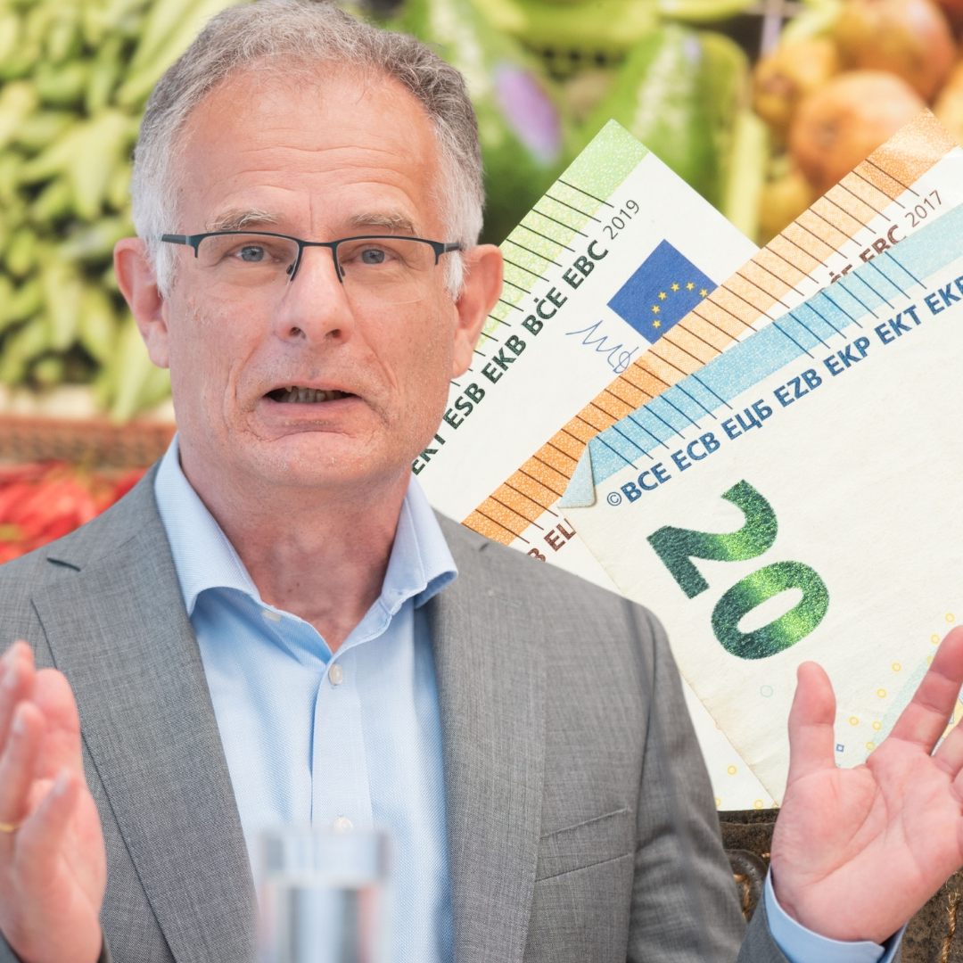 Finanzminister Markus Marterbauer (SPÖ) will über mögliche Eingriffe bei Lebensmittelpreisen diskutieren.