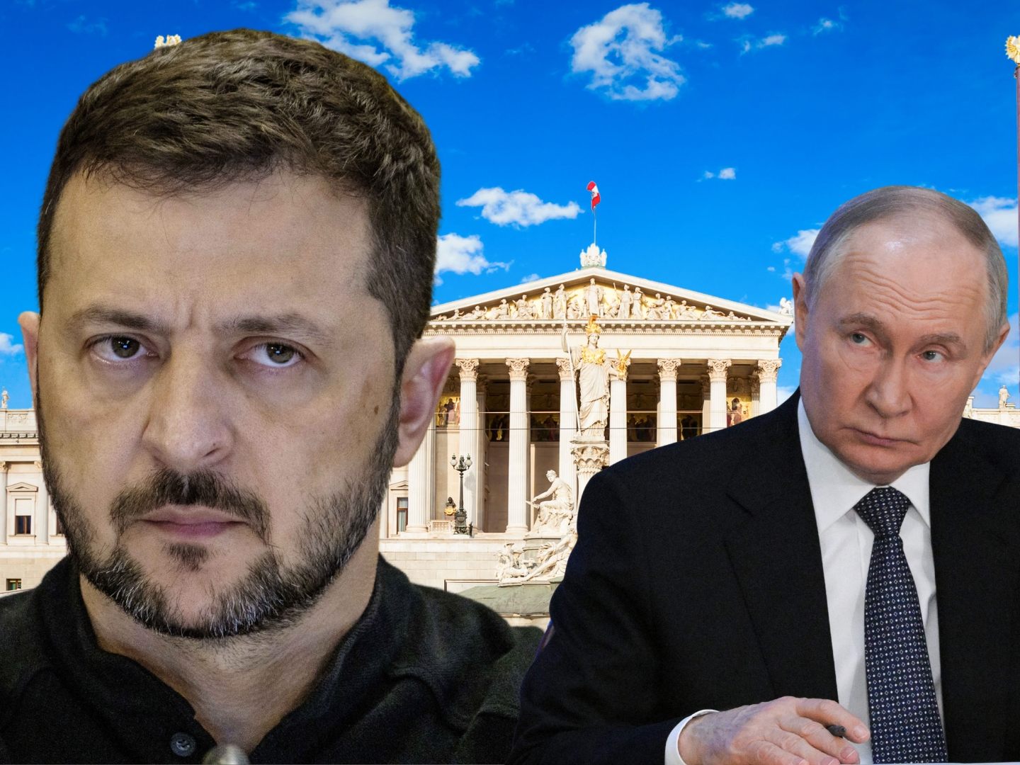 elenskyj schlägt Wien als möglichen Ort für einen Friedensgipfel mit Putin vor. elenskyj schlägt Wien als möglichen Ort für einen Friedensgipfel mit Putin vor.