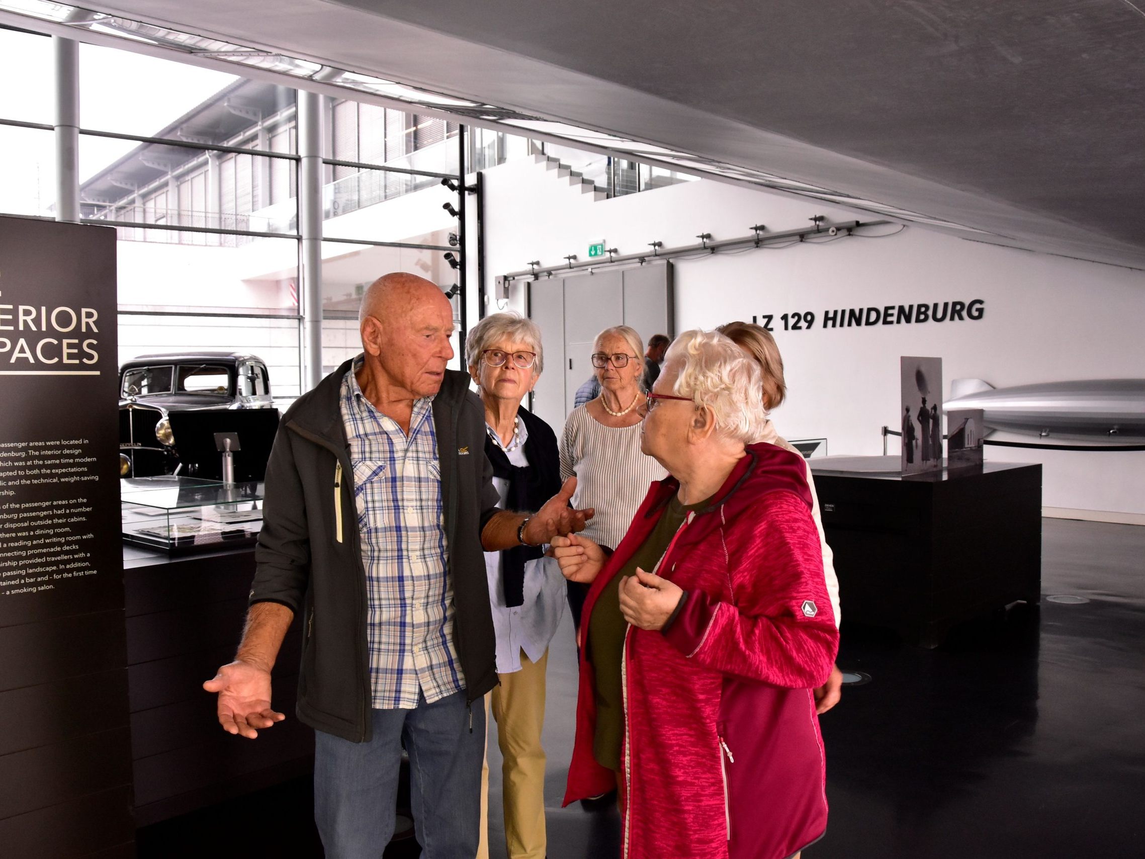 Ziel des heurigen Seniorenausflugs war das Zeppelinmuseum in Friedrichshafen