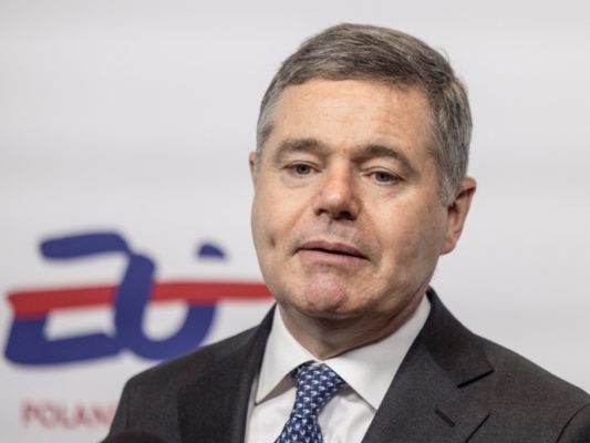 Paschal Donohoe, Vorsitzender der Eurogruppe