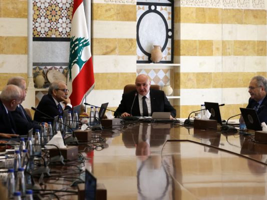 Kabinettssitzung zur Entwaffnung der Hisbollah im Libanon
