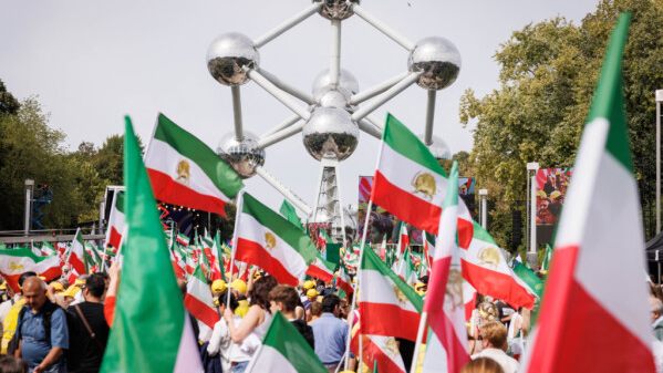 Iranische Exilopposition demonstrierte in Brüssel