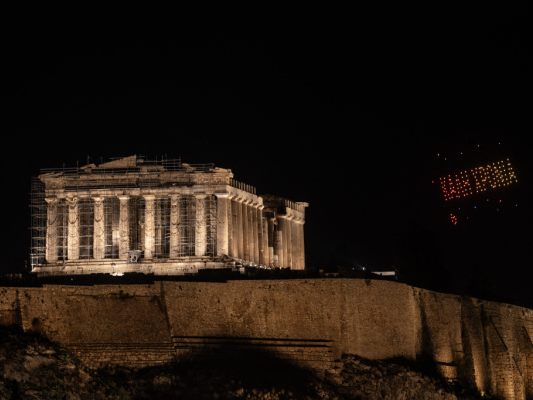 Auch in Athen zu spüren