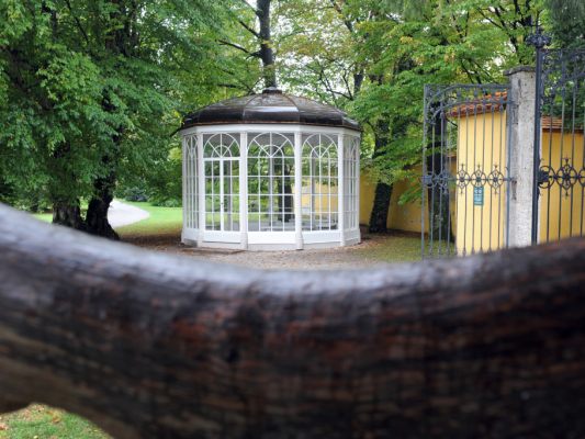 Der Pavillon aus dem Film "The Sound of Music" in Hellbrunn.