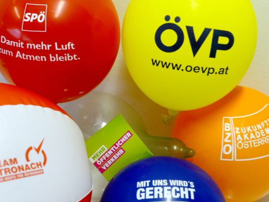 Die ÖVP gab am meisten für Wahlkampf vor Nationalratswahl aus
