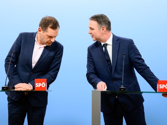 Babler und Kucher informieren den eigenen Klub