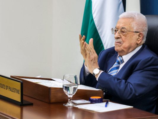 Mahmoud Abbas wird per Video zugeschaltet